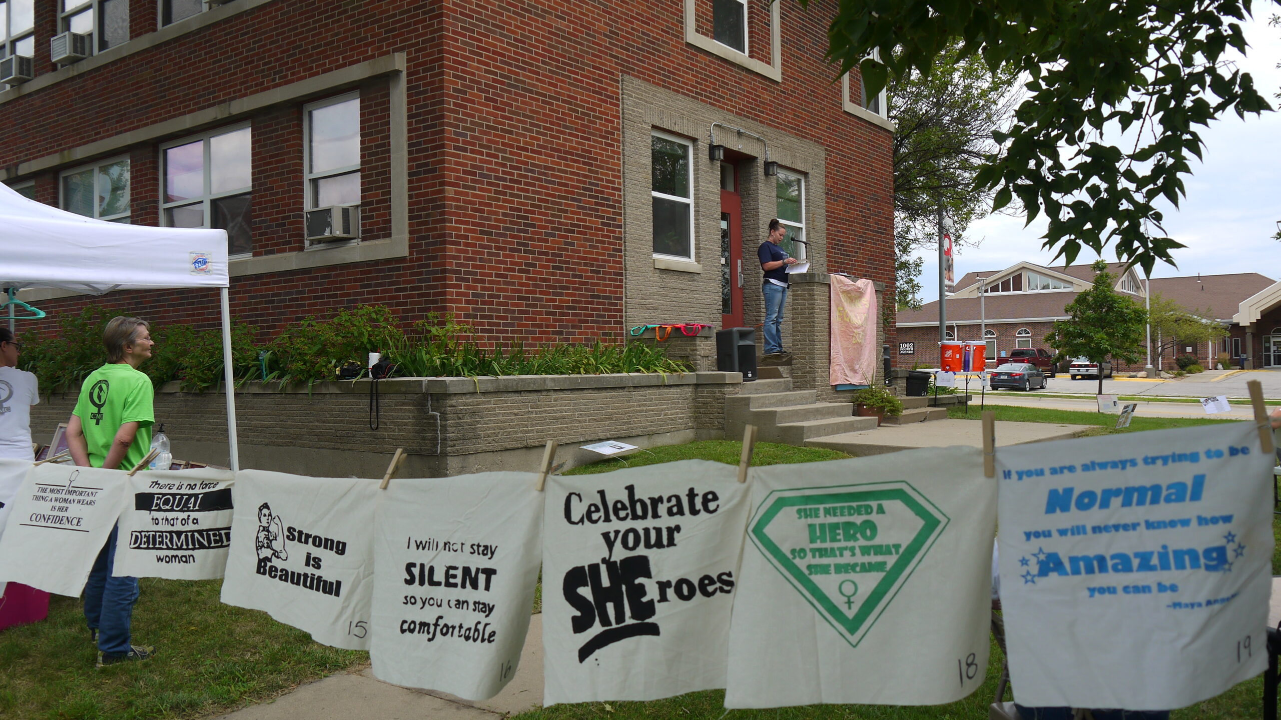 Catherine McAuley Center - Outside Women's Day 2018