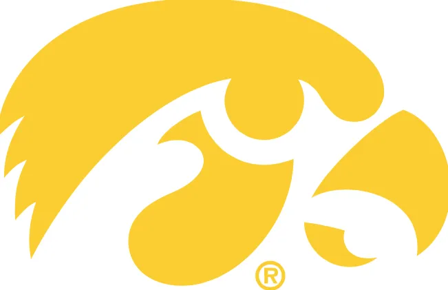 University of Iowa Tigerhawk logo