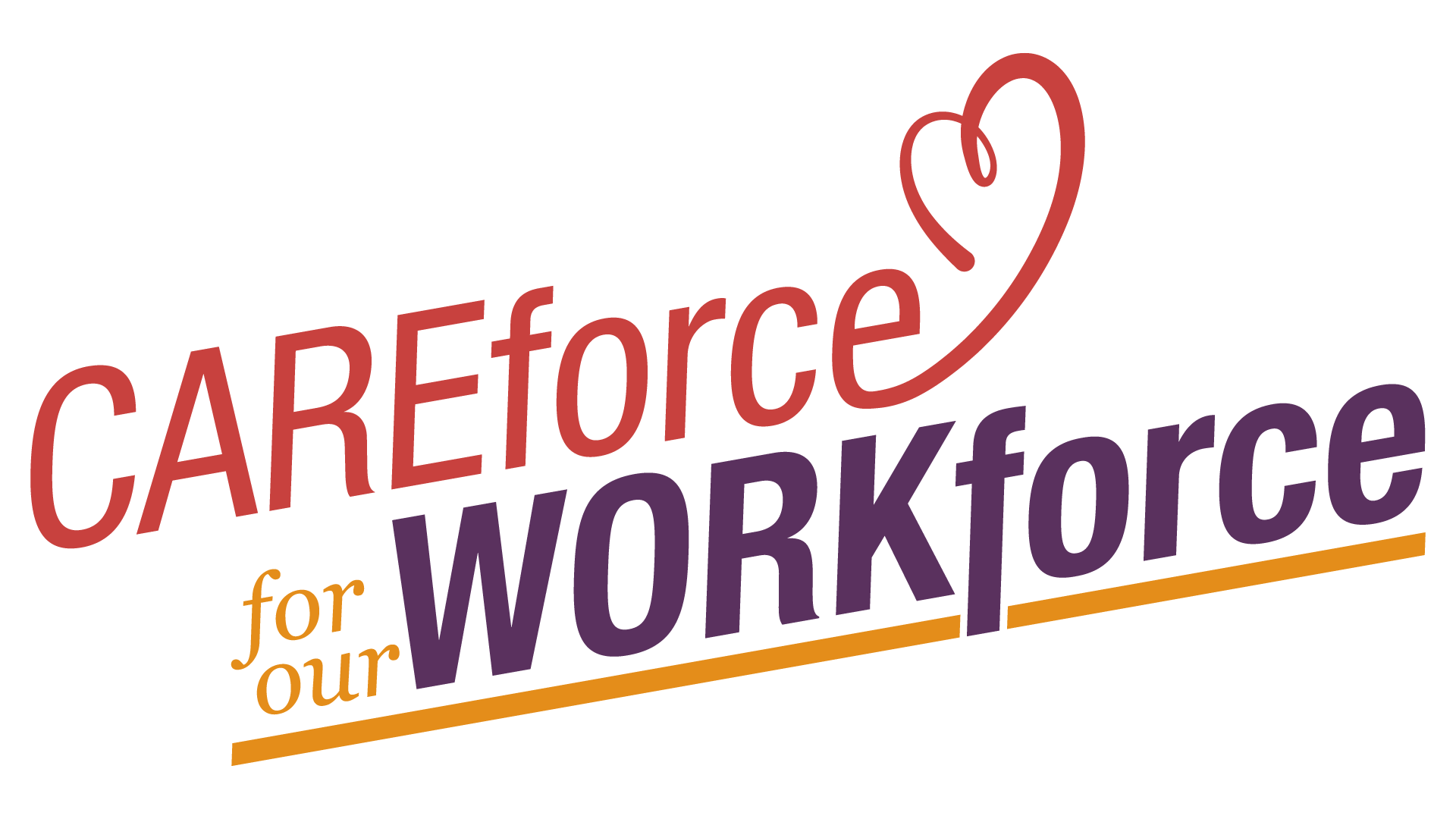 CAREforce for our WORKforce logo