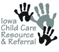 Iowa Child Care Resource & Referral log in gray