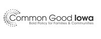 Common Good Iowa logo in gray