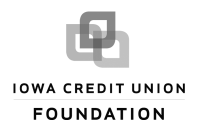 Iowa Credit Union Foundation logo in gray