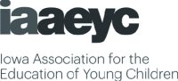 Iowa Association for the Education of Young Children log in gray